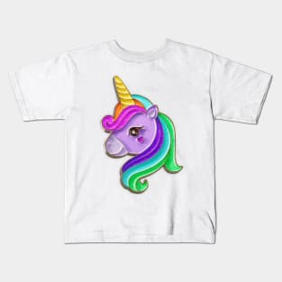 Glowing Magic - Cute Glow Unicorn Kids T-Shirt